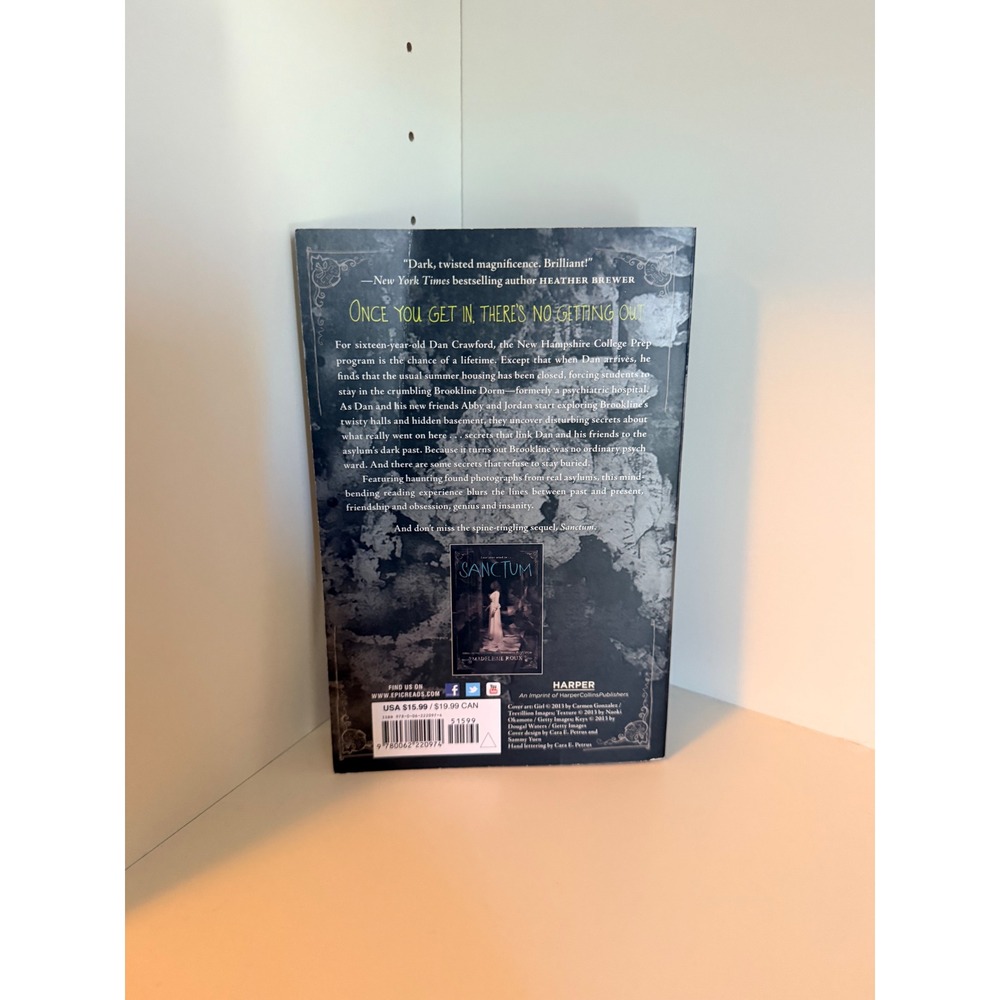 Asylum by Madeleine Roux Paperback YA Horror Mystery Novel New York Times Best - Picture 2 of 3